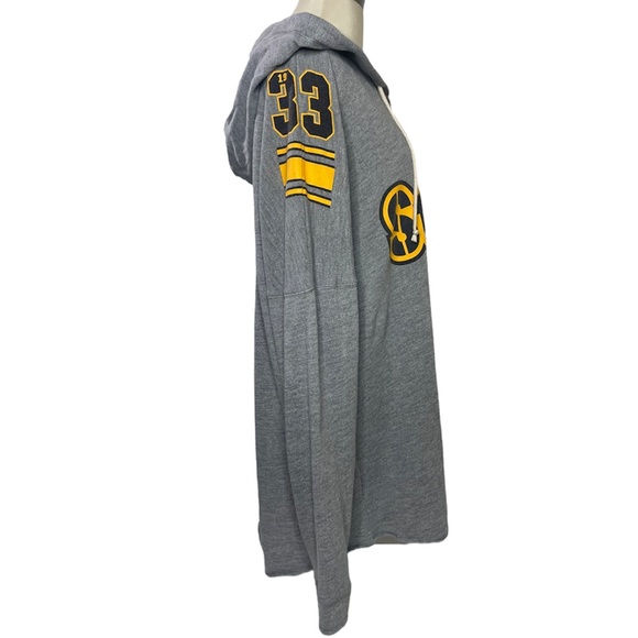 Victoria’s Secret PINK Steelers NFL Hoodie SUPER RARE Exclusive Collection Piece - Picture 6 of 16